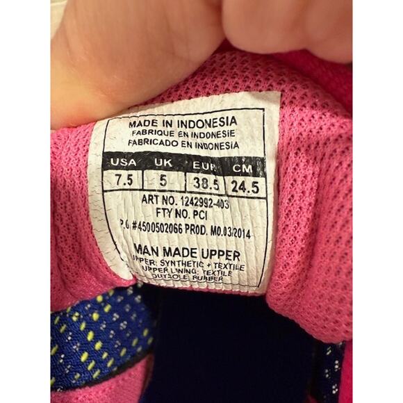 Under Armour Women's Micro Athletic Shoe Size 7.5 - Picture 3 of 13